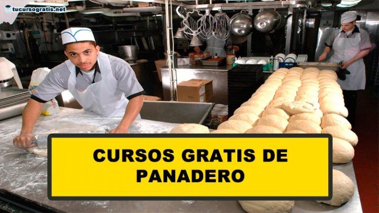 cursos de panadero gratis