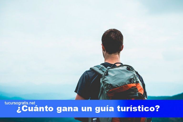 cuánto gana un guía turístico
