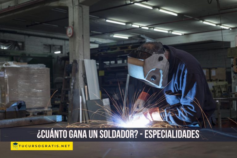 ¿Cuánto gana un soldador?