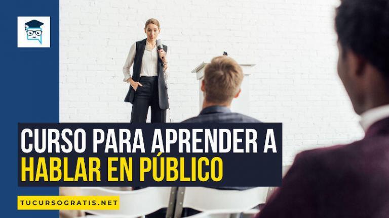 cursos para aprender a hablar en público gratis
