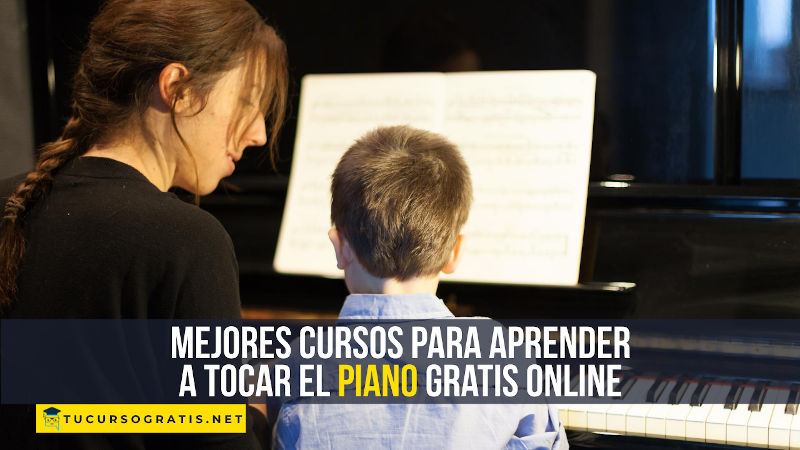 mejores cursos piano gratis online