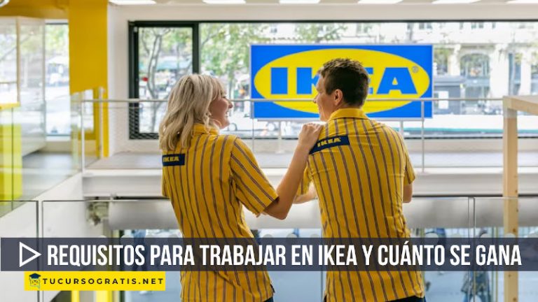 requisitos para trabajar en Ikea y cuánto se gana
