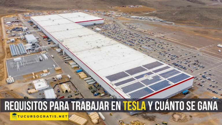 requisitos para trabajar en Tesla y cuánto se gana