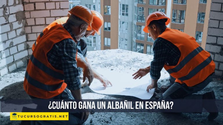 cuánto gana un albañil en España
