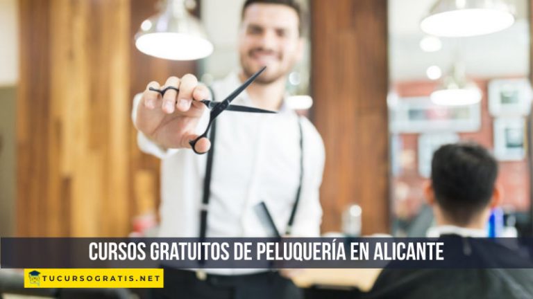 cursos de peluquería gratis en Alicante