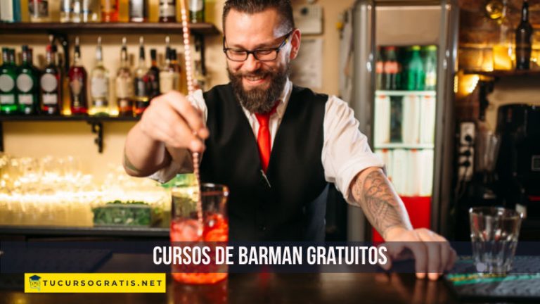 cursos barman gratuitos