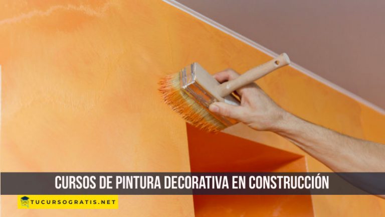 Cursos de pintura decorativa en construcción