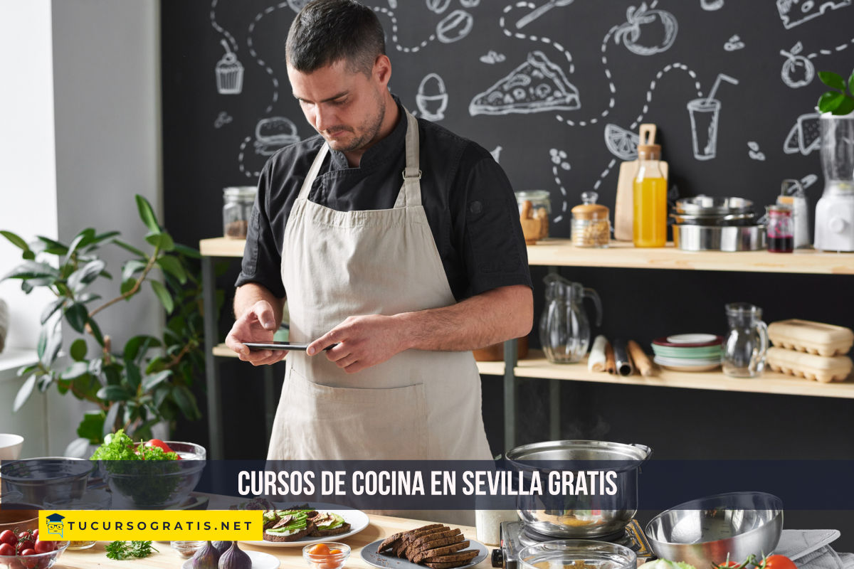 Cursos de cocina en Sevilla gratis de la Junta de Andalucía