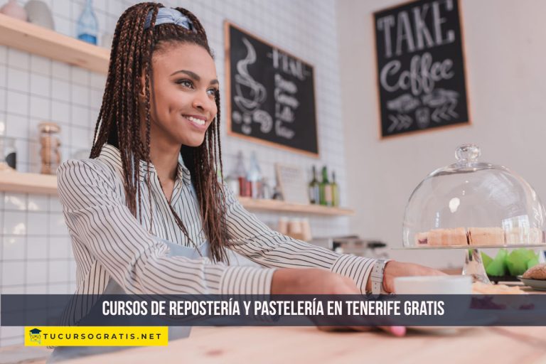 Cursos de repostería y pastelería en Tenerife gratis